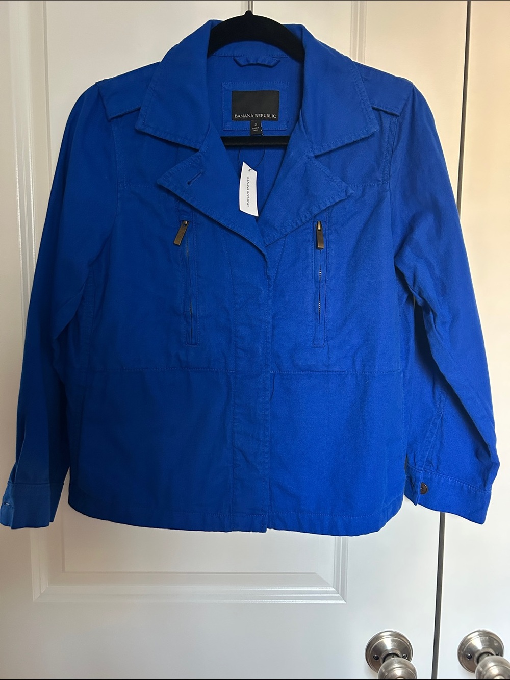 Banana Republic Women's Royal Blue Utility Jacket